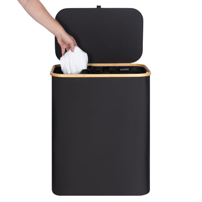 Lirena Wasmand met 3 vakken Zwart